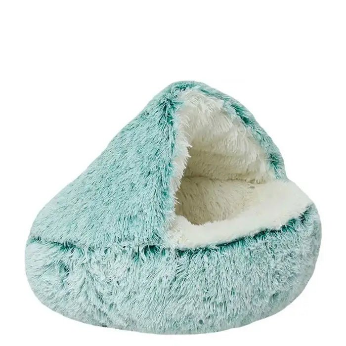 Cama Toca de Pelúcia para Gatos | Cat House - Mais Conforto e Menos Estresse para Seu Pet