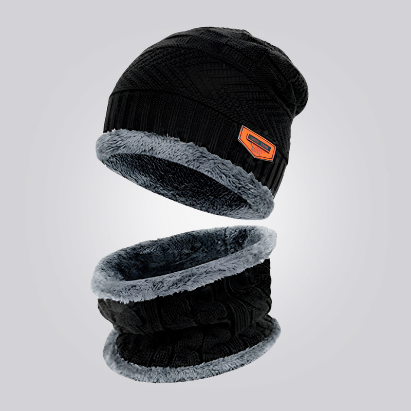 Conjunto Gorro e Protetor de Pescoço | Proteção Garantido do Inverno